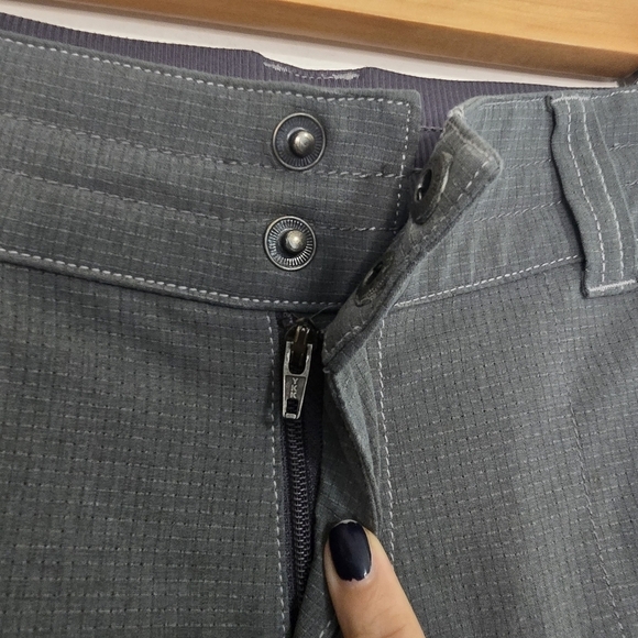 Kuhl Grey Strattus Hiking Ripstop Pants Straight relaxed Leg outdoor camping - Picture 8 of 14
